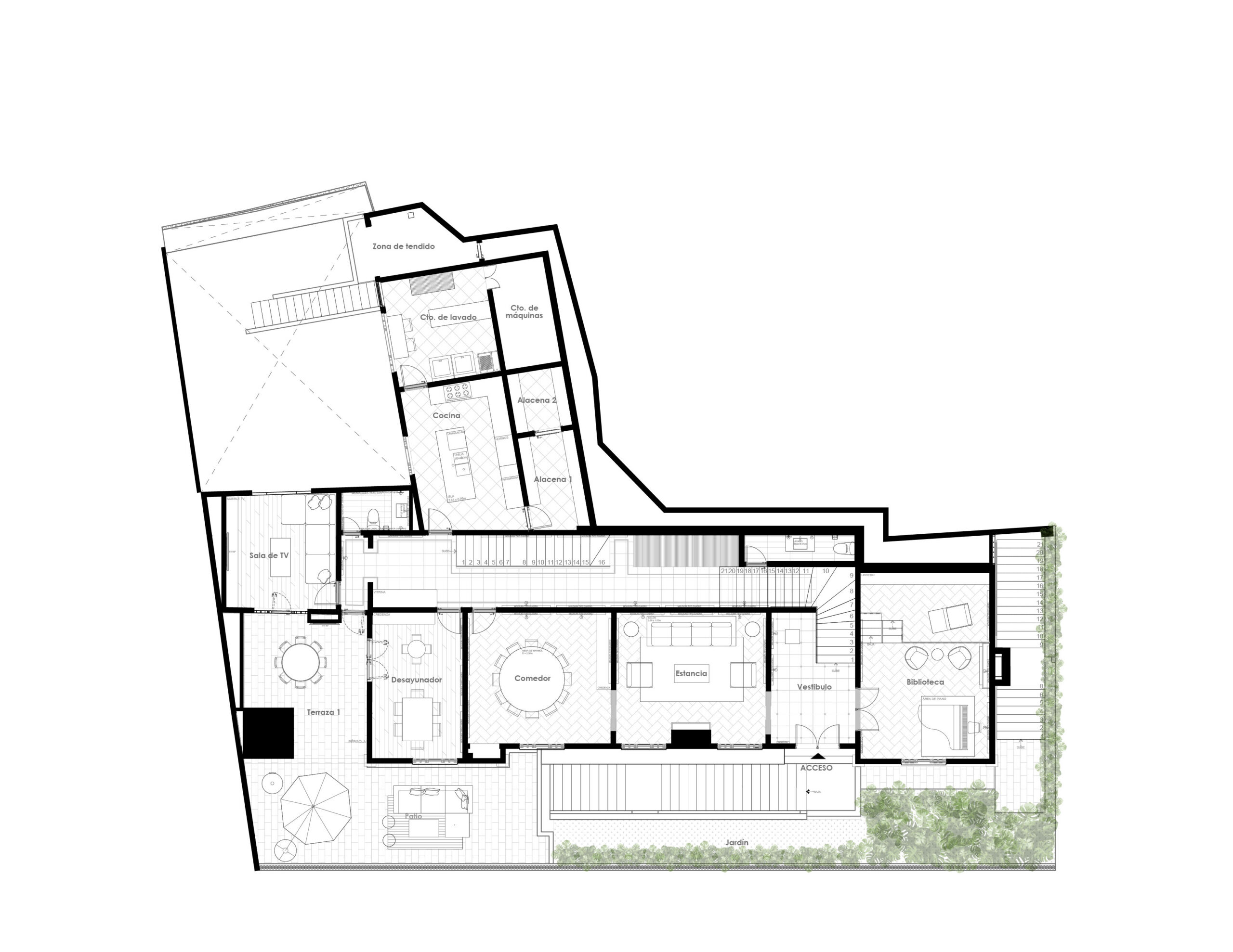 Plano — Alcázar